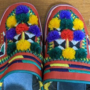 Colorful Morocco Leather Shoes